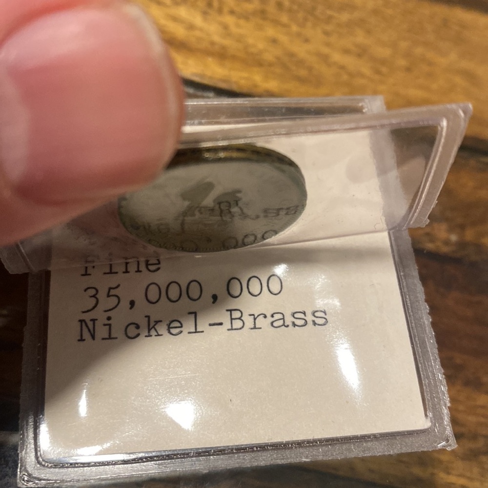 HONG KONG 10 cents 1949 fine nickel brass - Picture 3 of 3